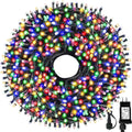 MZD8391 Color Changing Christmas String Lights Outdoor Indoor, 108FT 300 LED Warm White Multicolor Fairy Lights, END to END Connect, Waterproof Christmas Tree Lights Timer Remote Home & Garden > Lighting > Light Ropes & Strings MZD8391 Multicolor  