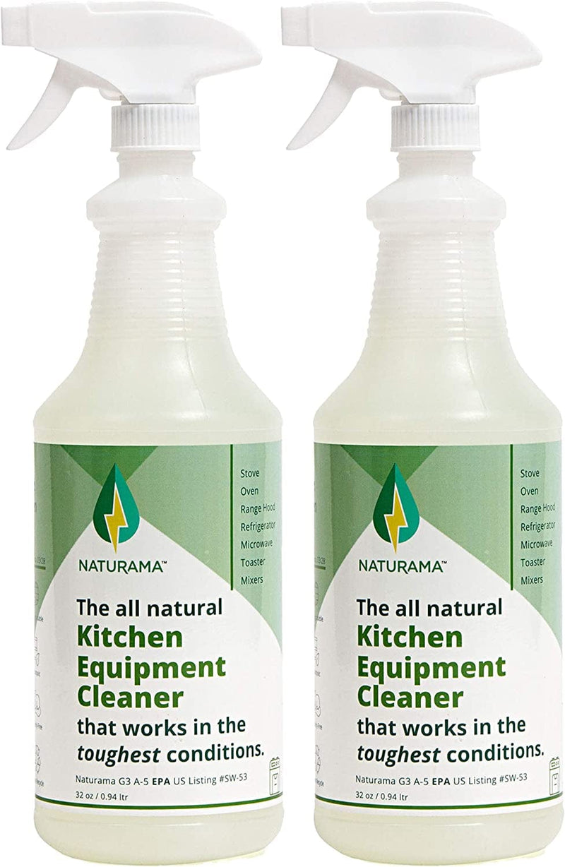 Naturama Kitchen Appliance and Equipment Cleaner - Eco-Friendly Powerful Multipurpose Surface Cleaning. Odorless and Hypoallergenic. (32Oz 2 Pack) Home & Garden > Household Supplies > Household Cleaning Supplies Ecogreen Tri-State   