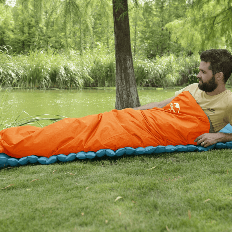 Naturehike Ultralight Envelope Sleeping Bag, Backpack Portable Compact Lightweight Warm Weather Sleeping Bag for Adults Kids, Backpacking, Camping, Hiking with Compression Sack Sporting Goods > Outdoor Recreation > Camping & Hiking > Sleeping Bags Naturehike   