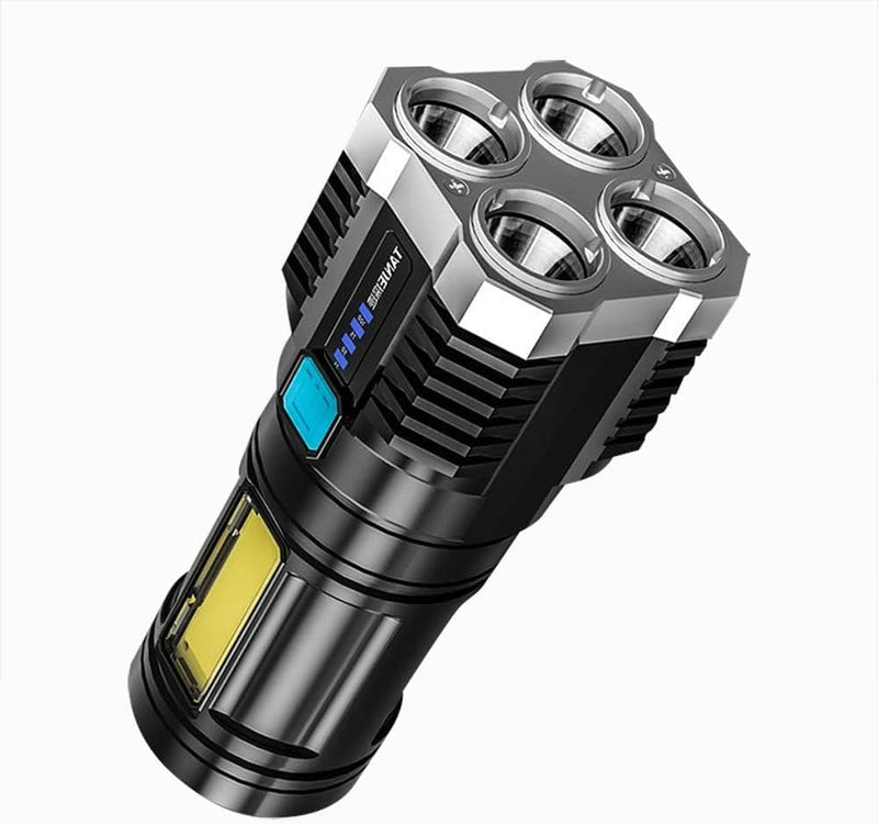 NB 2-Packled Torch Set - 4 Bright, Expandable Tactical Torches, High Lumens and Cob Edge Flashlights in Various Modes for Everyday, Outdoor and Emergency Use - Gift Hardware > Tools > Flashlights & Headlamps > Flashlights N\B   