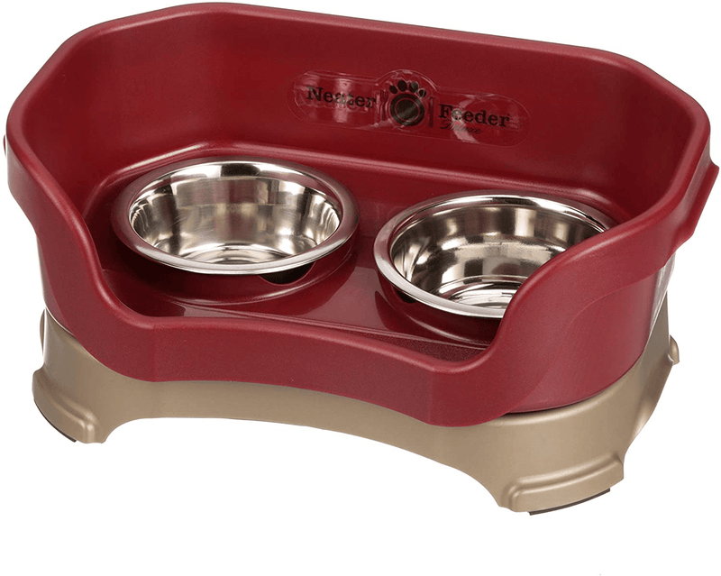 Neater Pet Brands - Neater Feeder Deluxe Dog and Cat Variations and Colors Animals & Pet Supplies > Pet Supplies > Dog Supplies Neater Pet Brands Cranberry Small 