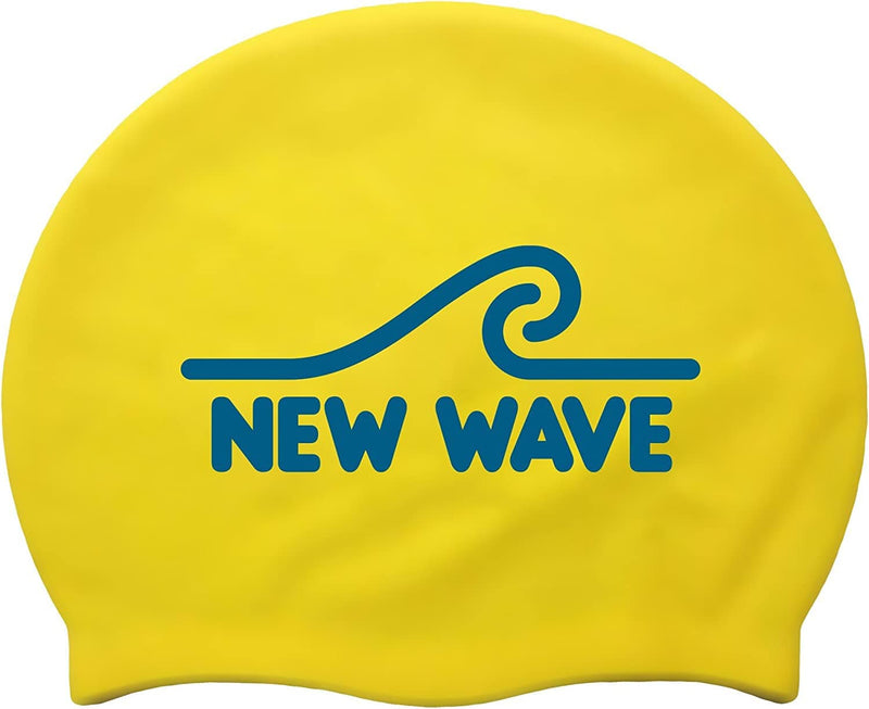 New Wave Swim Cap - Silicone Swim Cap by New Wave Swim Buoy (60G Large) Sporting Goods > Outdoor Recreation > Boating & Water Sports > Swimming > Swim Caps New Wave Swim Buoy Yellow  