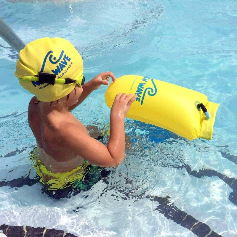 New Wave Swim Cap - Silicone Swim Cap by New Wave Swim Buoy (60G Large) Sporting Goods > Outdoor Recreation > Boating & Water Sports > Swimming > Swim Caps New Wave Swim Buoy   