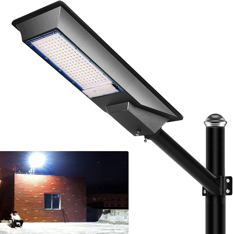 NHV 600W Solar Floodlight Outdoor Heavy Duty Aluminum Housing IP67 Waterproof with Motion Sensor and Automatic On/Off from Dusk to Dawn for Yard,Area Lighting Home & Garden > Lighting > Flood & Spot Lights NHV 601.0  