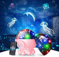 Night Light Projector,Ocean Star Night Light for Kids Room,Dinosaur Toys with 360° Rotation,Remote and Timer,3 Projection Films,17 Light Modes,9 Lullaby Songs,Birthday Christmas Gifts Kids Toys-White Home & Garden > Lighting > Night Lights & Ambient Lighting DOFLER Pink  