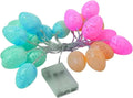 NJN Easter Decorations Easter Eggs Lights Pastel String Lights Battery Operated 10 Ft 20 LED Fairy Lights for Easter Spring Home Decor,Party Indoor Outdoor and Garden Tree Decorations (Color 2) Home & Garden > Decor > Seasonal & Holiday Decorations NJN Color 1  