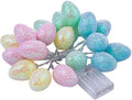 NJN Easter Decorations Easter Eggs Lights Pastel String Lights Battery Operated 10 Ft 20 LED Fairy Lights for Easter Spring Home Decor,Party Indoor Outdoor and Garden Tree Decorations (Color 2) Home & Garden > Decor > Seasonal & Holiday Decorations NJN Color 2  