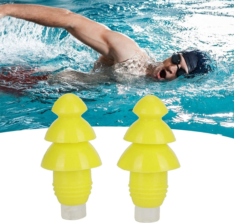 Noise Cancelling Earplugs, Swimming Earplug Swim Ear Plugs Adults Ear Care Supplies for Adults for Swimming Showering, Sleeping(Orange+Pp Box) Sporting Goods > Outdoor Recreation > Boating & Water Sports > Swimming Ruining Yellow+pp Box  