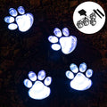 Obrecis Outdoor LED Solar Paw Print Lights, Garden Dog Cat Paw Print Decor Lamp, Solar Dog Cat Animal Paw Print Lights (Solar Paw) Home & Garden > Lighting > Lamps Langfu White  
