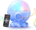 Ocean Night Light Projector for Kids, Octopus Decor Toys for 3-8 Year Old Boys, 3 in 1 Star&Moon Projection for 2-10 Year Old Girls, 9 Lullaby Songs, Toddler Toys, Adjustable 360-Degree Rotation Home & Garden > Lighting > Night Lights & Ambient Lighting HODANS Blue  