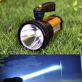ODEAR Super Bright Torch Searchlight Handheld Portable LED Spotlight USB Rechargeable Flashlight for Mining,Camping, Hiking, Fishing Home & Garden > Lighting > Flood & Spot Lights odear Golden  