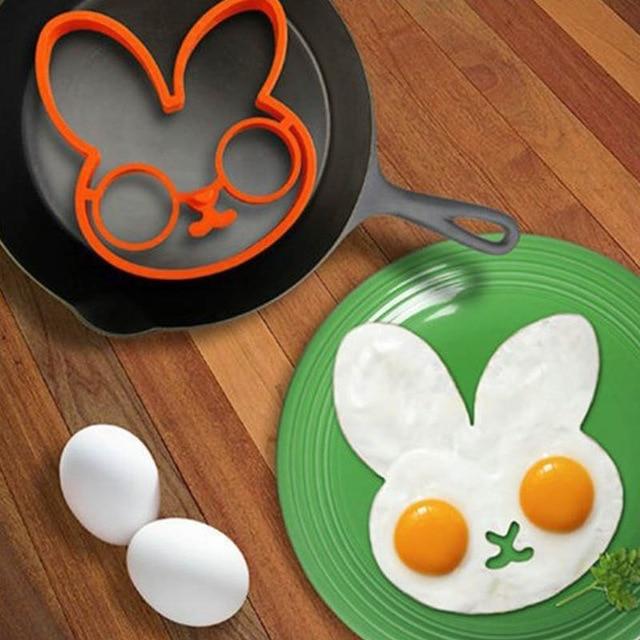 Omelette Silicone Egg Pancake Ring Home & Garden > Kitchen & Dining > Kitchen Tools & Utensils KOL DEALS rabbit  