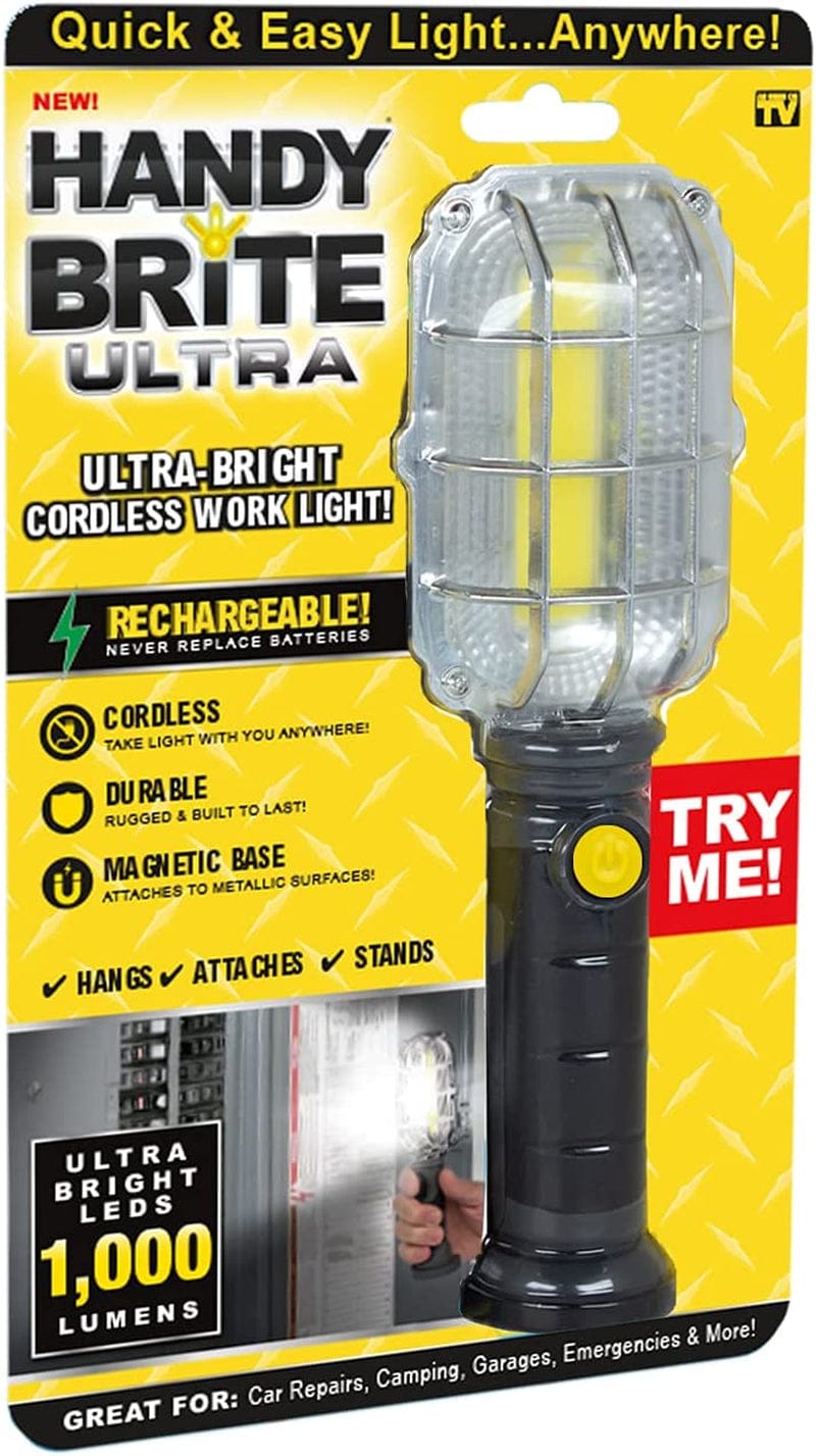 Ontel Handy Brite Ultra Bright Cordless Home & Garden > Lighting > Flood & Spot Lights Ontel Rechargeable Worklight  