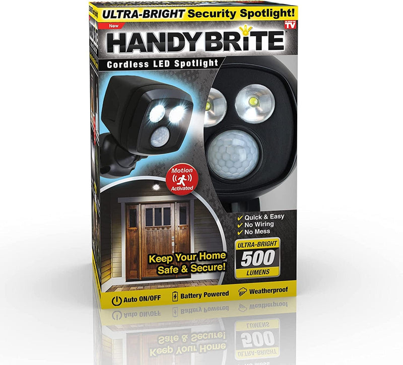 Ontel Handy Brite Ultra Bright Cordless Home & Garden > Lighting > Flood & Spot Lights Ontel Security Spotlight  
