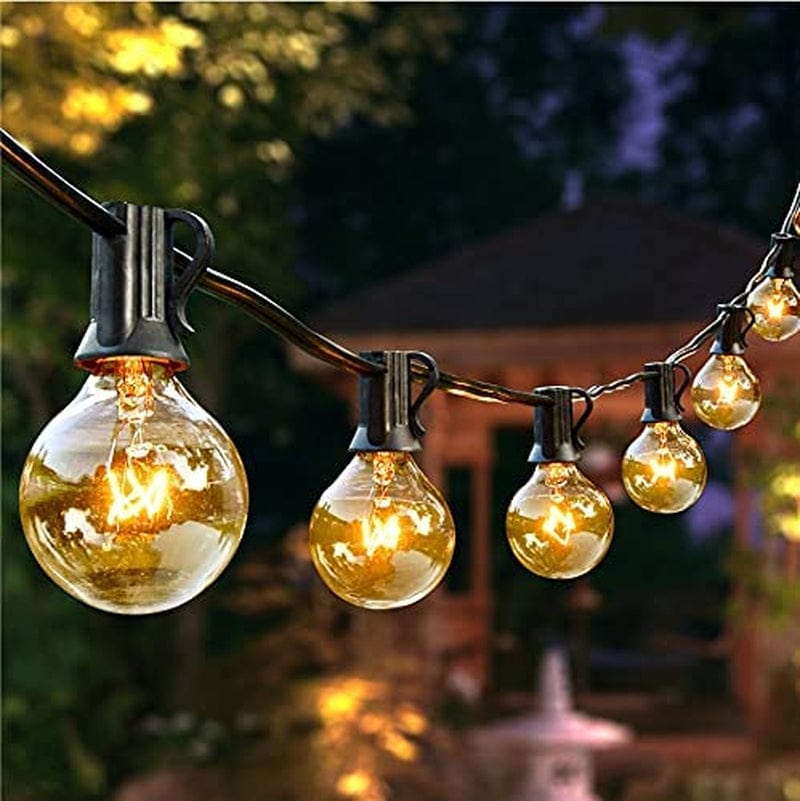 ORAOKO 33 FT 100 LED Fairy Lights Crystal Ball String Lights 8 Modes with Remote Waterproof Hanging Lights for Home Party Patio Garden Wedding Home & Garden > Lighting > Light Ropes & Strings Linhai Buyecheng Lighting Co. , Ltd. 54LED  