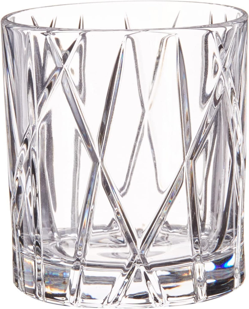 Orrefors City 8 Ounce Old Fashioned Glass, Set of 4