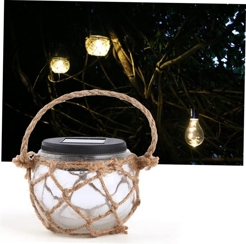 Outanaya Glass for Fixture Foyers Kitchens Pendant Hanging Porch Rope Room Lamp Light Solar Dining Restaurants