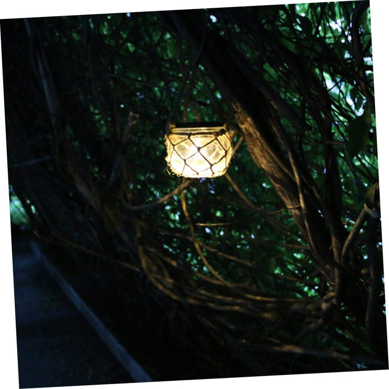 Outanaya Glass for Fixture Foyers Kitchens Pendant Hanging Porch Rope Room Lamp Light Solar Dining Restaurants Home & Garden > Lighting > Lamps Outanaya   