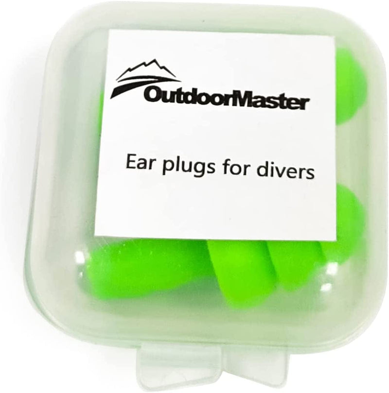 Outdoormaster Ear Plugs for Divers