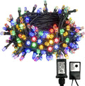 PABIPABI Led Christmas Tree Lights Multicolor, 200 Led Christmas String Lights Plug In, 66Ft Waterproof Christmas Lights Outdoor Indoor with 8 Modes Home & Garden > Lighting > Light Ropes & Strings Buywai Multicolored  
