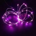 Pack 2 Indoor Battery-Operated Led String Lights with Timer,Mini Leds Fairy Lights for Wedding Centerpiece Christmas Party Lighting Decorations,50 Count Leds,18Ft Silver Wire (Warm White) Home & Garden > Lighting > Light Ropes & Strings Luna Gift Purple  