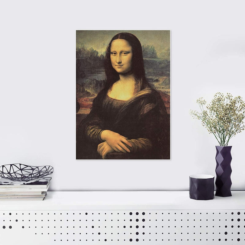 Palacelearning Mona Lisa Poster by Leonardo Da Vinci - Fine Art Print (Laminated, 18" X 24") Home & Garden > Decor > Artwork > Posters, Prints, & Visual Artwork PalaceLearning   