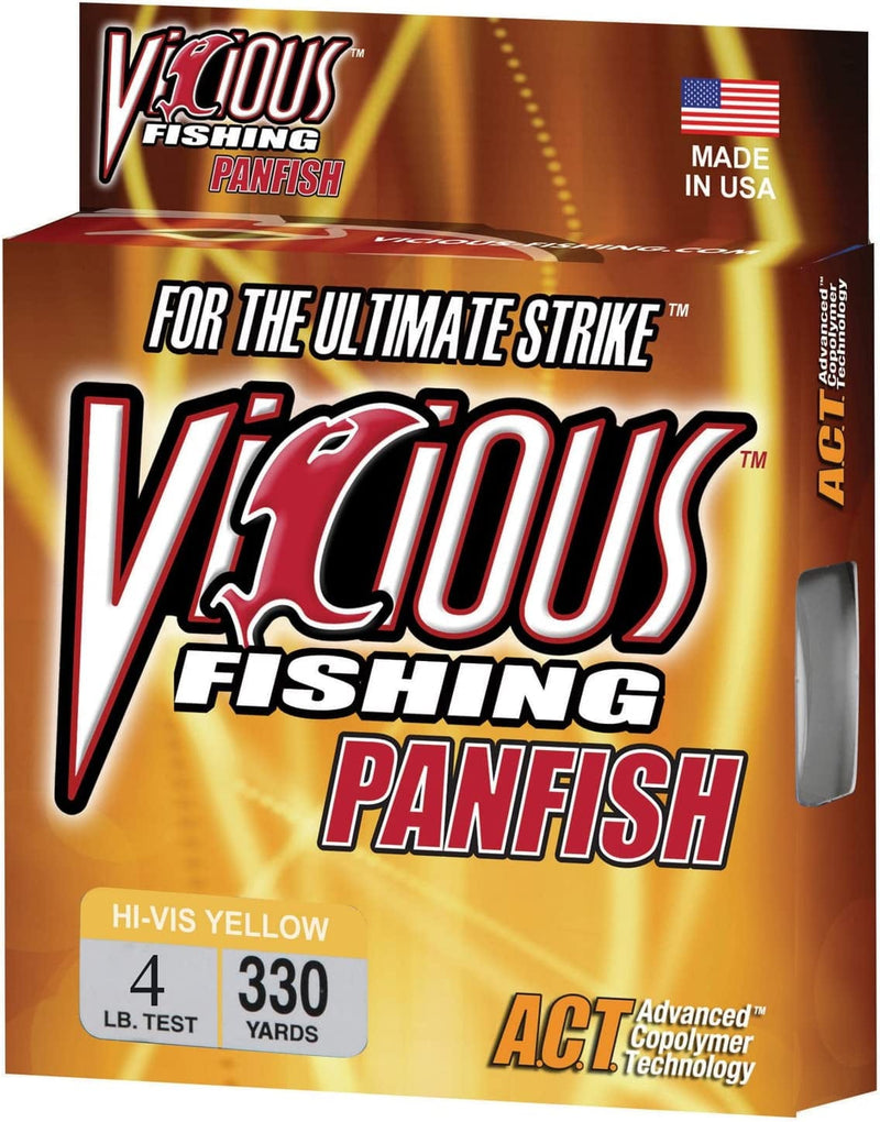 Panfish HI-VIS Yellow Fishing Line