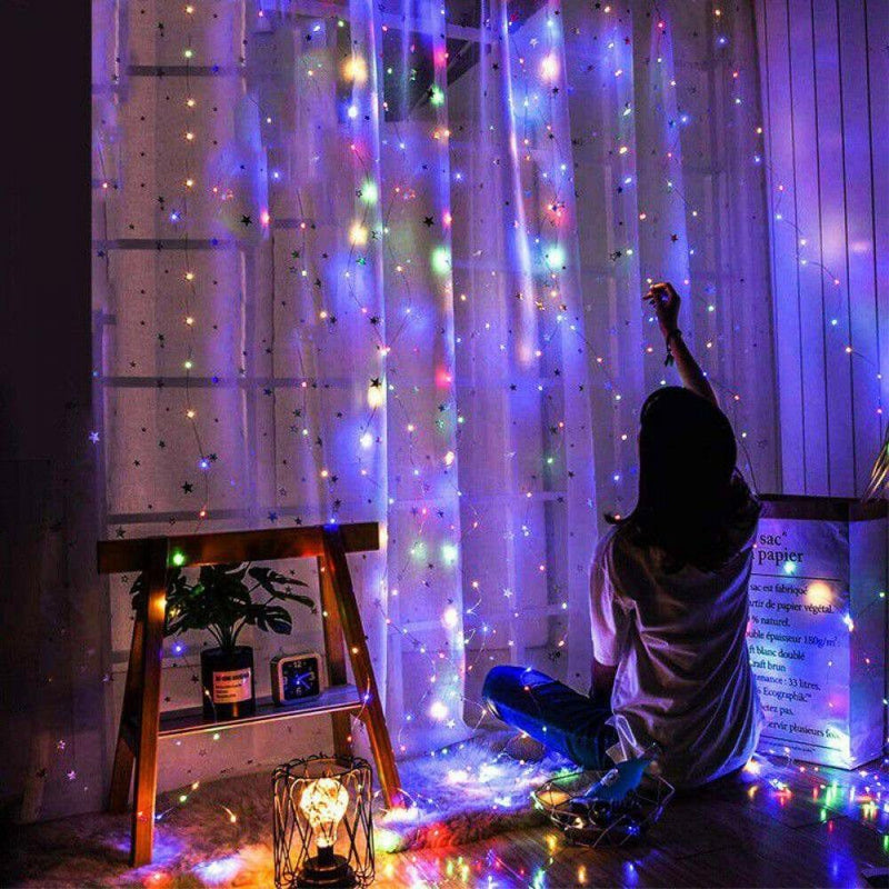 Patgoal USB LED Neon Signs for Bedroom/ Fairy Lights Plug In/ Bedroom Lights/ Wall Lights Bedroom/ Valentines Day Lights/ Room Lights/ Battery Operated String Lights/ Christmas Decorations Home & Garden > Decor > Seasonal & Holiday Decorations Patgoal 9.6*9.6FT Colorful 