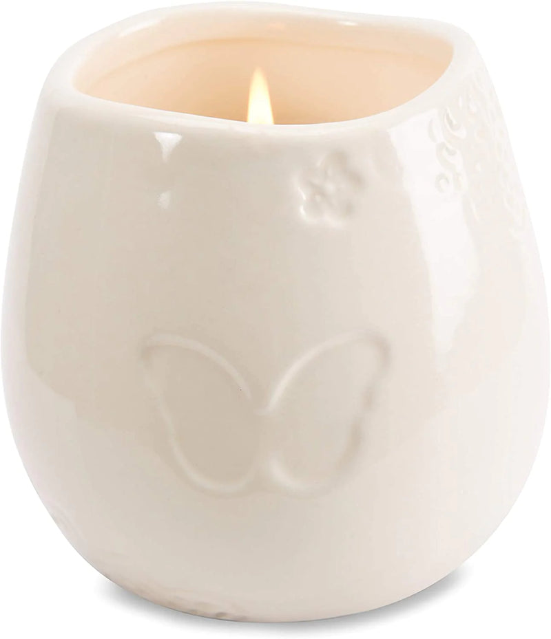 Pavilion - When Someone You Love Becomes a Memory That Memory Becomes a Treasure 8 oz Soy Filled Ceramic Vessel Candle Home & Garden > Decor > Home Fragrance Accessories > Candle Holders Pavilion Gift Company   