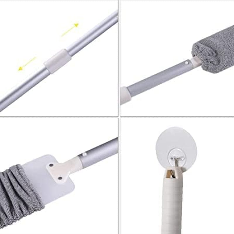 PEACHICHA Gap Duster Brush, Cleanning Dust Brush, Microfiber Duster Kit for High Ceiling,Washable and Detachable Duster,3 Cleaning Dust Replacement Head and 1 Extension Pole Home & Garden > Household Supplies > Household Cleaning Supplies hangzhoupuqi   