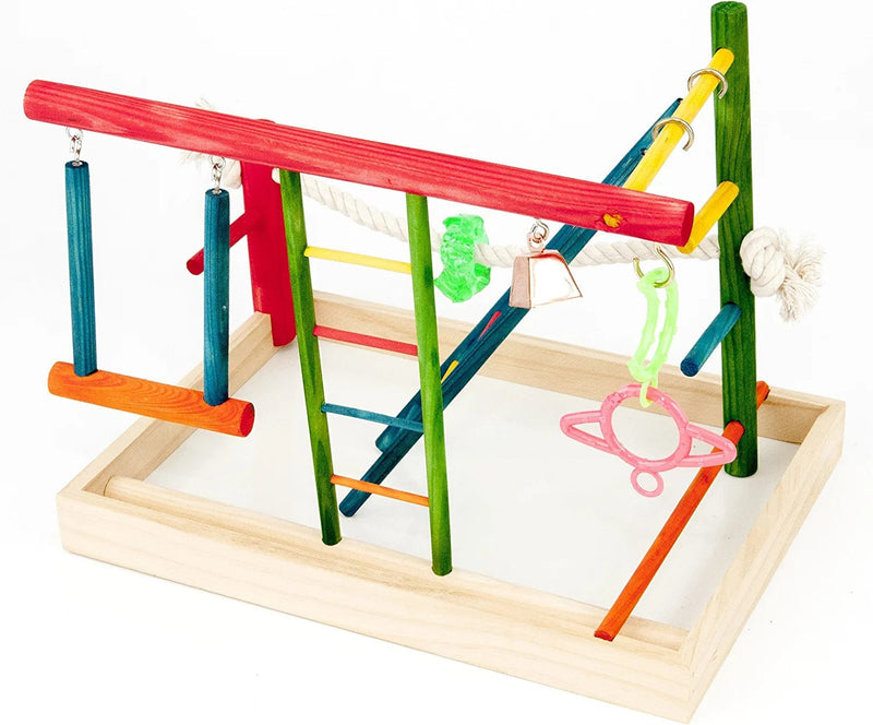 Penn-Plax Bird Life Wooden Playpen – Perfect for Cockatiels and Conures – Large Animals & Pet Supplies > Pet Supplies > Bird Supplies > Bird Cages & Stands Penn-Plax   