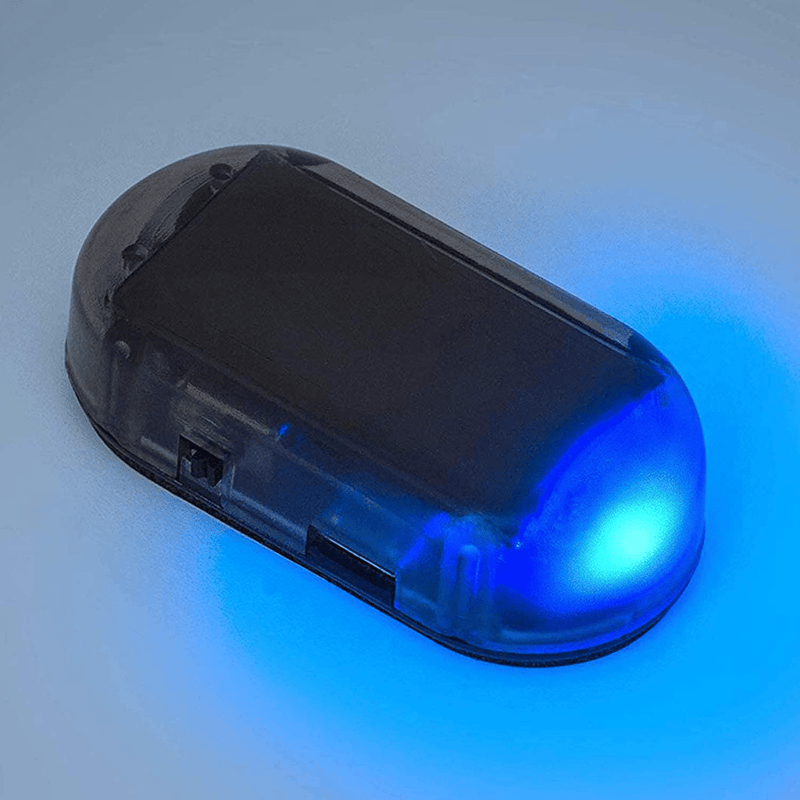 PerfecTech Car Solar Power Simulated Dummy Alarm Warning Anti-Theft LED Flashing Security Light with New USB Port （Blue） Vehicles & Parts > Vehicle Parts & Accessories > Vehicle Safety & Security > Vehicle Alarms & Locks > Automotive Alarm Systems ‎No Default Title  