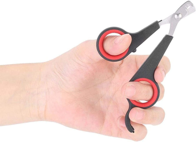 Pet Nail Scissors, Simple Appearance Design Pet Grooming Tool, Household Easy Grip and Non-Slip Bird Cage Accessories for Dog Cat Small Breeds Puppies Rabbits Animals & Pet Supplies > Pet Supplies > Bird Supplies > Bird Cages & Stands Simlug   