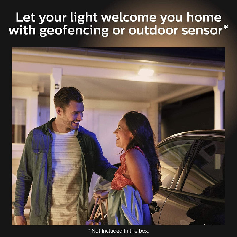 Philips Hue Welcome Outdoor White Smart Floodlight, Works with Alexa, Apple Homekit, and Google Assistant, Hue Bridge Required Home & Garden > Lighting > Flood & Spot Lights Philips Hue   