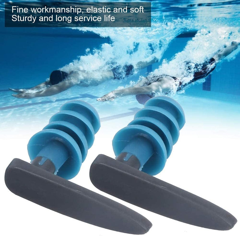 Pilipane Diving Waterproof Earplug, 2Pcs Swimming Noise Cancelling Reusable Earplugs for Showering Bathing Surfing Snorkeling and Other Water Sports Sporting Goods > Outdoor Recreation > Boating & Water Sports > Swimming Pilipane   