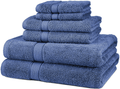 Pinzon 6 Piece Blended Egyptian Cotton Bath Towel Set - Plum Home & Garden > Linens & Bedding > Towels Pinzon Wedgewood 6-Piece Set 