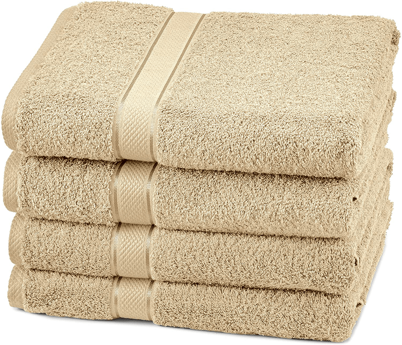 Pinzon 6 Piece Blended Egyptian Cotton Bath Towel Set - Plum Home & Garden > Linens & Bedding > Towels Pinzon Driftwood 4 Bath Towels 