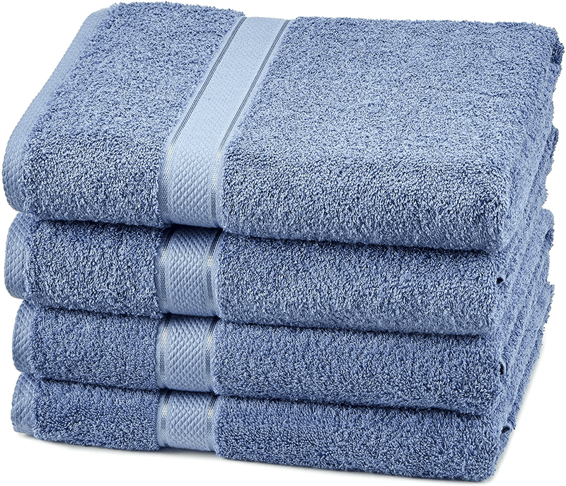 Pinzon 6 Piece Blended Egyptian Cotton Bath Towel Set - Plum Home & Garden > Linens & Bedding > Towels Pinzon Wedgewood 4 Bath Towels 