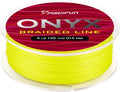 Piscifun Onyx Braided Fishing Line, Superline Abrasion Resistant Braided Lines, Zero Stretch Super Strong, Low Memory, Fast Water Cutting PE Fishing Lines, 6Lb-150Lb Sporting Goods > Outdoor Recreation > Fishing > Fishing Lines & Leaders Piscifun Yellow 30LB(0.26mm)-300Yds 