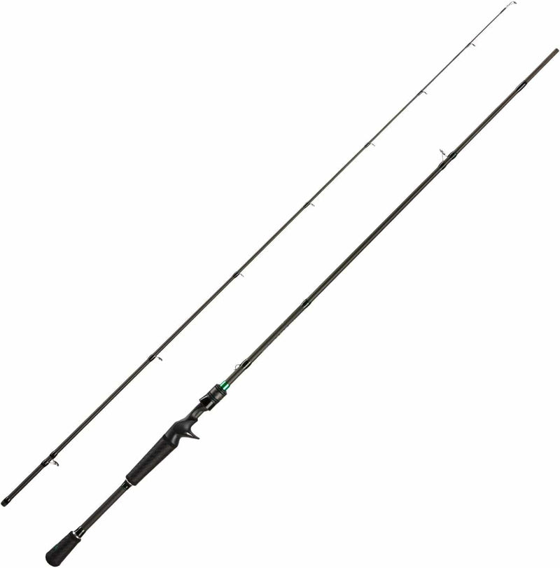 Piscifun Serpent Baitcasting Rod with Fuji Line Guides - IM7 Carbon Blank Tournament Performance Casting Fishing Rod, Lightweight Sensitive One Piece & Two Pieces Baitcast Rods Sporting Goods > Outdoor Recreation > Fishing > Fishing Rods Piscifun   