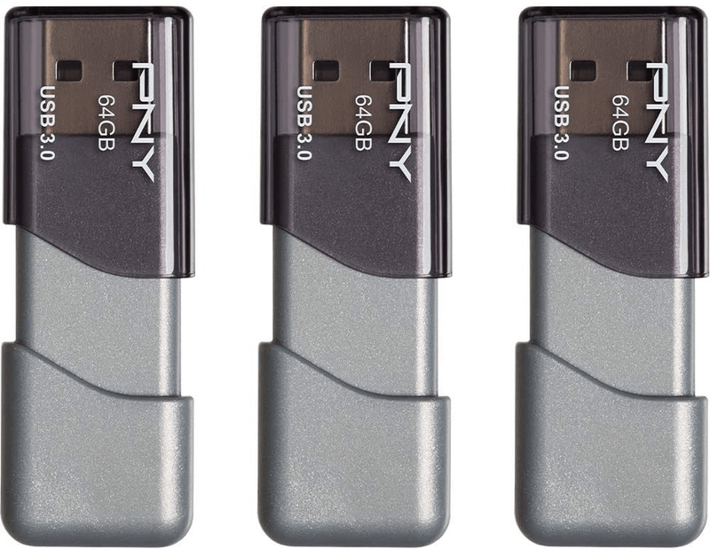 PNY 32GB Turbo Attaché 3 USB 3.0 Flash Drive, 5-Pack Electronics > Electronics Accessories > Computer Components > Storage Devices > USB Flash Drives PNY 64GB 3-Pack  