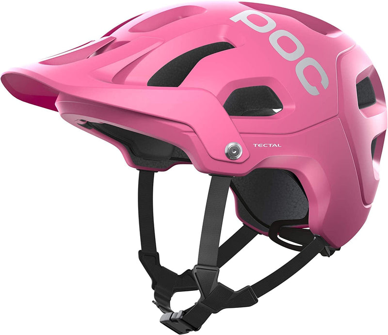 POC, Tectal, Helmet for Mountain Biking Sporting Goods > Outdoor Recreation > Cycling > Cycling Apparel & Accessories > Bicycle Helmets POC Actinium Pink Matt L/59-62cm 