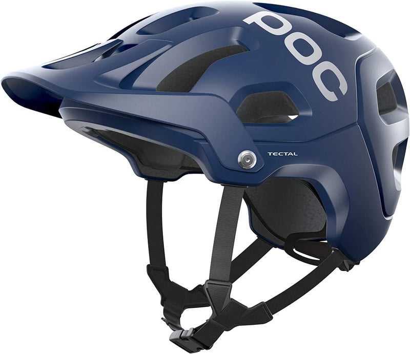 POC, Tectal, Helmet for Mountain Biking Sporting Goods > Outdoor Recreation > Cycling > Cycling Apparel & Accessories > Bicycle Helmets POC Lead Blue Matt XLX 