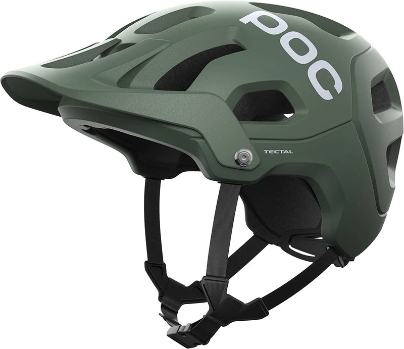 POC, Tectal, Helmet for Mountain Biking Sporting Goods > Outdoor Recreation > Cycling > Cycling Apparel & Accessories > Bicycle Helmets POC Epidote Green Metallic/Matt SML/51-54cm 