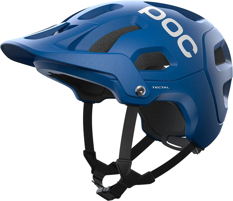POC, Tectal, Helmet for Mountain Biking Sporting Goods > Outdoor Recreation > Cycling > Cycling Apparel & Accessories > Bicycle Helmets POC Opal Blue Metallic/Matt M/54-60cm 