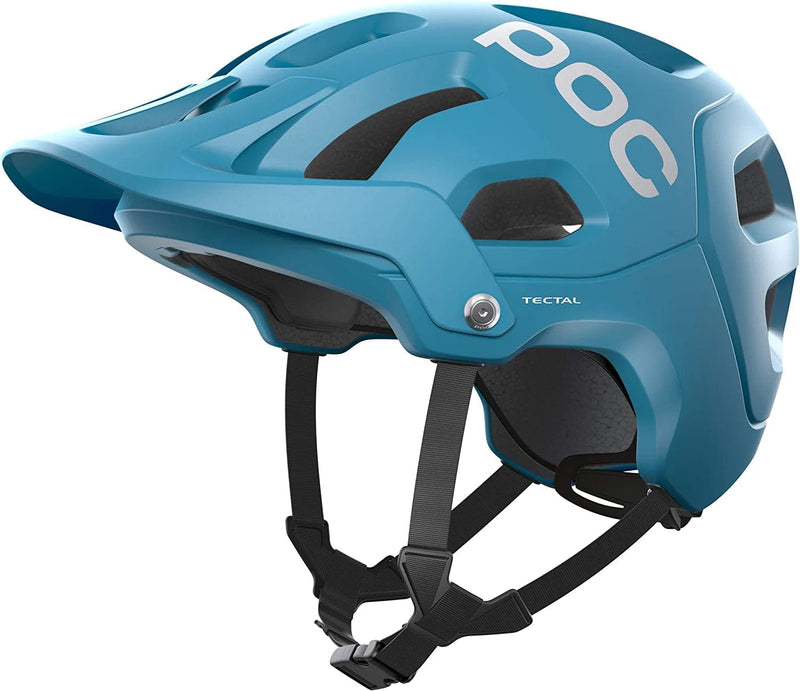 POC, Tectal, Helmet for Mountain Biking Sporting Goods > Outdoor Recreation > Cycling > Cycling Apparel & Accessories > Bicycle Helmets POC Basalt Blue Matte Medium-Large 