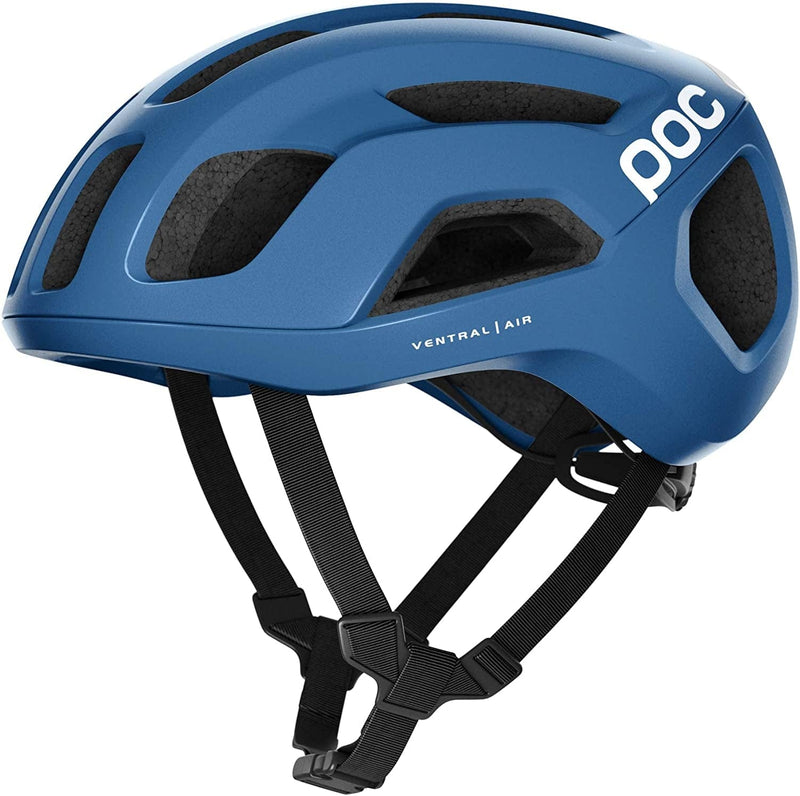 POC, Ventral Air Spin Bike Helmet for Road Cycling Sporting Goods > Outdoor Recreation > Cycling > Cycling Apparel & Accessories > Bicycle Helmets POC Stibium Blue Medium 