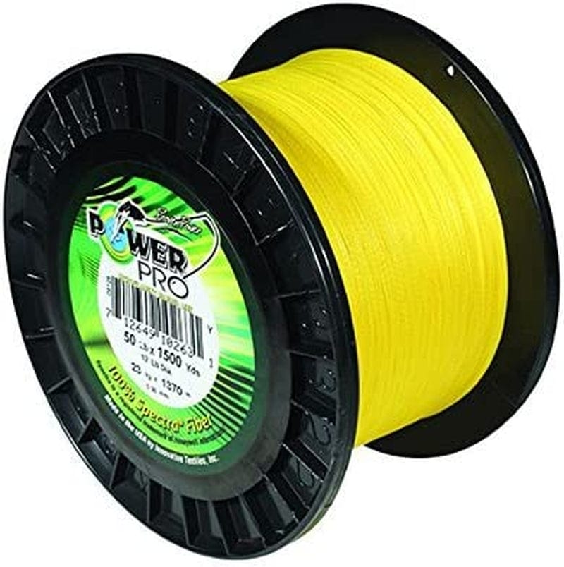 Power Pro 21100100500Y Braided Line,10 Lb/500 Yd,Yellow Sporting Goods > Outdoor Recreation > Fishing > Fishing Lines & Leaders Hardy and Greys   