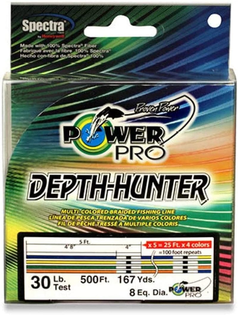 Power Pro Depth-Hunter Metered Line Sporting Goods > Outdoor Recreation > Fishing > Fishing Lines & Leaders Spectre 1500 Yard 80-Pound 