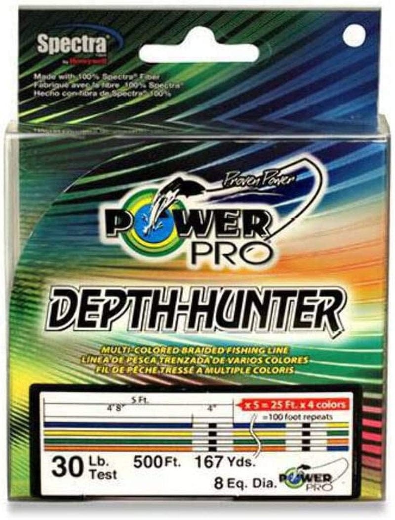 Power Pro Depth-Hunter Metered Line Sporting Goods > Outdoor Recreation > Fishing > Fishing Lines & Leaders Spectre   